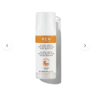 REN clean skincare Glycol Lactic Radiance Renewal Mask